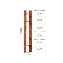 LHQ-HQ Wine Rack Legno a Parete Supporto di Vetro di Vino