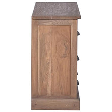vidaXL - Sideboard 90x30x58 cm Teak Massivholz