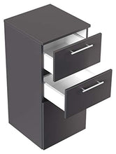 Set di mobili da bagno SANTINI 100 (5 pezzi) antracite satinato