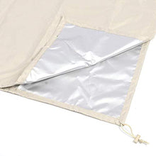 Conkergo 286x122cm Copertura Protettiva per Barca Portatile Copertura Antipolvere Antipolvere per Uso Esterno (Beige)