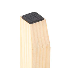 Ongoion Sgabello Quadrato, Sgabello in Legno massello, Pratico Bagno per Camera da Letto di Altezza ridotta per Soggiorno, Lavanderia