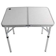 Tavolo Pieghevole Pieghevole - Tavolo Da Giardino Pieghevole Per Campeggio, Feste E Picnic - Piccola Scrivania Pieghevole - Leggero E Portatile - Robusto Mobile Da Esterno Con Telaio In Alluminio
