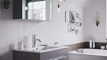Set di mobili da bagno Firenze 70 2 parti antracite e armadio a specchio