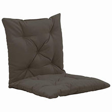 Festnight Cuscini per Sedie a Dondolo in Tessuto, 2 pz Cuscino con Schienale 50 cm Antracite