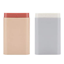 DOITOOL - Contenitore per pillole rimovibile con 6 griglie per pillole, portatile, mini portapillole