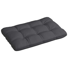 Tidyard Cuscino per Divano Pallet Imbottito Antracite 120x80x12 cm,Cuscino Imbottito per Sedia da Giardino Esterno,Cuscino da Esterno,Cuscino Divano,Cuscino Pallet,Cuscino per Divano da Giardino