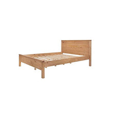 Letto Soho 140 x 190 in pino massiccio cerato