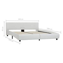 SKM Giroletto Bianco in Similpelle 160x200 cm (29.25kg)