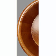 YLL Canna per pediluvio Oak Foot Tub, 26 Cm di Altezza, Piede Vasca E Pediluvio con Coperchio for Durevolezza