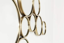 Kare Design - Specchio Bubbles Ottone, 93 x 138 cm
