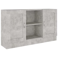 vidaXL Credenza Grigio Cemento 120x30,5x70 cm in Truciolato