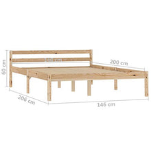 SKM Giroletto in Legno Massello di Pino 140x200 cm (20.4kg)
