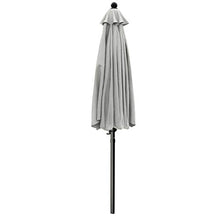 AbcCanopy Ombrello da giardino con balze, 2,3 m, State-o-motion U-bal, 7.5FT
