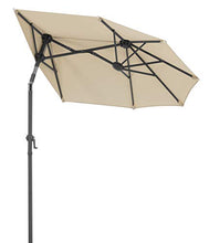 Schneider - Ombrellone Salerno Mezzo, 150 x 150 cm, Colore Naturale