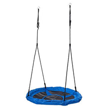 WH-Qiuqian Altalena Albero Piatta da 40", Giorno Regolabile per Bambini Altalena Rete per Bambini, Installazione Facile Altalena Ragno Web Set per Parco Giochi Interno ed Esterno A++