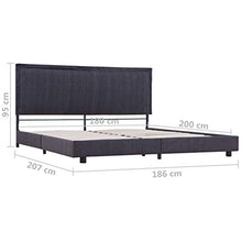 SKM Giroletto Grigio Scuro in Tessuto 180x200 cm (29.65kg) Grigio-0985