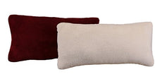 Betz Set di 2 Cuscini Romania Cuscini imbotitti 20 x 40 cm Colore: Beige e Rosso Scuro