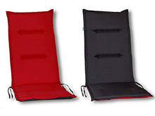 Hobbygarden Marta Pillow, Red+Grey