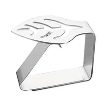 NINGYE - Clip per tovaglia in acciaio inox, supporto per tovaglia e accessori da cucina