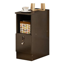 Comodino 20-25-30-35 cm scaffale espositore libreria camera da letto armadietto angolare (colore: B, dimensioni: larghezza 25 cm)