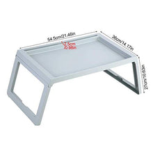 AWJ Scrivania Pieghevole Tavolo Pieghevole Supporto per Laptop Tavolo da Colazione Vassoio per Computer Tavolo da Portata Portatile