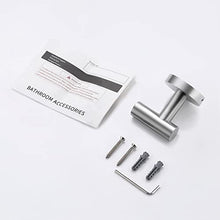 KES Ganci Bagno Ganci Appendiabiti Bagno Gancio da Paret Acciaio Inossidabile SUS304 Spazzolato, A2164DG-2