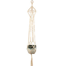 MICROSHE Macrame Plant Hanging Planter Impacco per Piante da 10 Pezzi (Colore : Beige, Dimensione : Set of 10)
