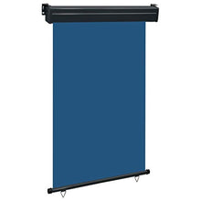 vidaXL - Tenda da sole laterale per balcone, 120 x 250 cm, colore: Blu