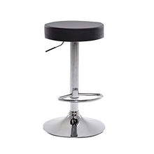 Set di 2 sgabelli da bar, altezza regolabile (60 – 80 cm) per sala da pranzo, bistrot, bar, colore: grigio