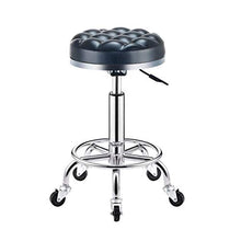 Zfggd Chair Bar Beauty Lunghezza Rotante: 33cm * 47cm (Color : Black)