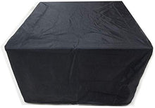 N / A Coperture mobili mobili da Giardino Covers Oxford Polvere Tessuto Esterno di Tenuta Tabella del Capo e la Copertura della Sedia Denaro Nero Esterno all'Interno di 308 * 138 * 98 centimetr.