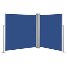 Tenda da sole allungabile blu 160 x 600 cm