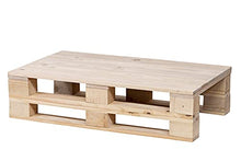 Tavolo da salotto con pallet nuovi, tavolo vintage, rustico