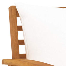SKM Set Divani da Giardino 5 pz con Cuscini in Legno Acacia