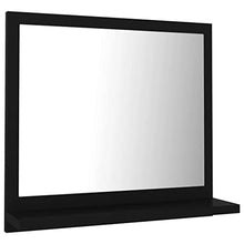 vidaXL Specchio da Bagno Rovere Sonoma 100x10,5x37 cm in Truciolato