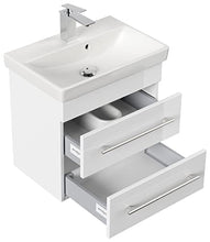 Mobile bagno con lavabo Villeroy & Boch Avento 55cm bianco lucido