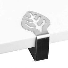 Omabeta Squisita Clip per tovaglie Facile da Usare per Ristorante(Leaf)