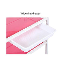Multi-layer salone di bellezza trolley con multifunzione cassetto scorrevole mensola stabile barbiere ispessimento domestico storage