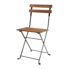 IKEA Sedia pieghevole "Tärnö" con cuscino "Sarö" – Sedia da giardino in legno di acacia massiccio e acciaio – adatta per esterni