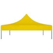vidaXL Tetto per Tendone per Feste 4x3 m Giallo 270 g/m²