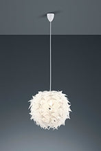 AVANTI TRENDSTORE - Lampadario a sospensione bianco, ca. Ø:45cm A:38cm P: max. 120 cm