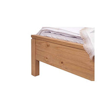 Letto Soho 140 x 190 in pino massiccio cerato