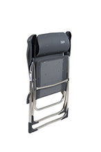 Crespo 39221 sedie sedia pieghevole Compact tubo tondo antracite