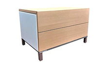 D.G.M. Srl Comodino Duo 60, Legno, L.60 x P. 40 X H.38,5 cm