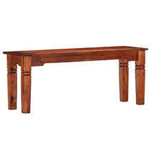 vidaXL - Panca in legno di acacia massiccio, 110 cm