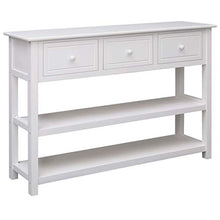 FAMIROSA Credenza Bianca 115x30x76 cm in Legno