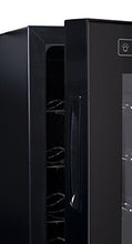 Ardes 5I12V AR5I12V Cantinetta Termoelettrica da 12 Bottiglie con Luce Interna, Display Digitale, Controllo Touch e Scaffali a Rastrelliera Estraibili, Acrilico