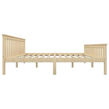 SKM Giroletto con 2 Cassetti in Legno Massello di Pino 180x200 cm (37.4kg)