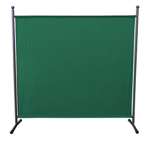 QUICK STAR 2 Pezzi Paravento da Giardino 180 x 178 cm Divisorio in Tessuto Balcone Protezione della Privacy Verde