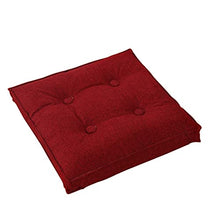 HYLX Cuscino Sedile, Cuscino Sedia, Cuscino Sgabello Rotondo, Cuscino Sedia Floreale Antiscivolo in Cotone Spesso, per Giardino, terrazza Esterna